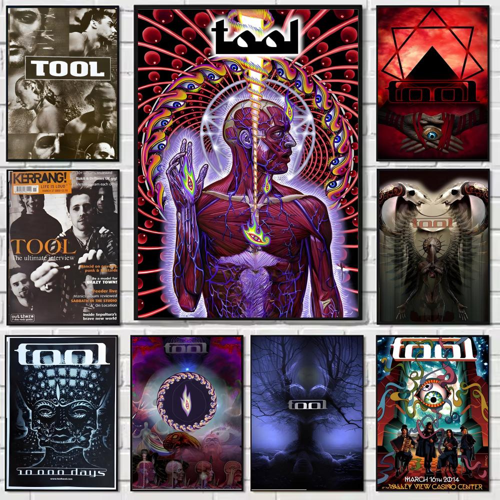 Interior Design Poster - คลาสสิค แบนด์ ที-ทูล ภาพวาด คัลลิกราฟี ผ้าใบ