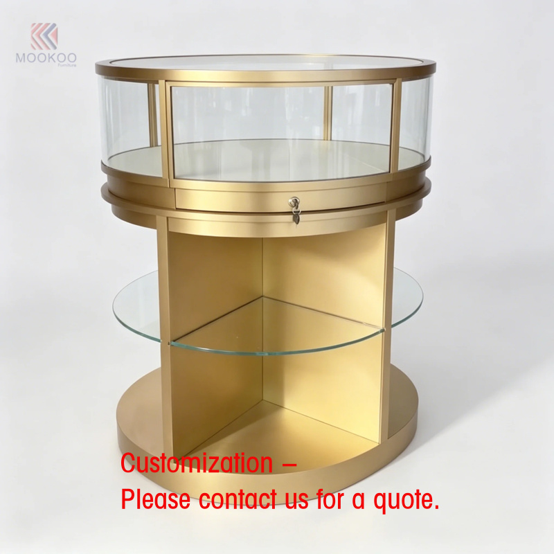 Interior Design Gold - การออกแบบตกแต่งภายในร้านทองคำแบบกำหนดเอง ตู้โชว์วังเดียน