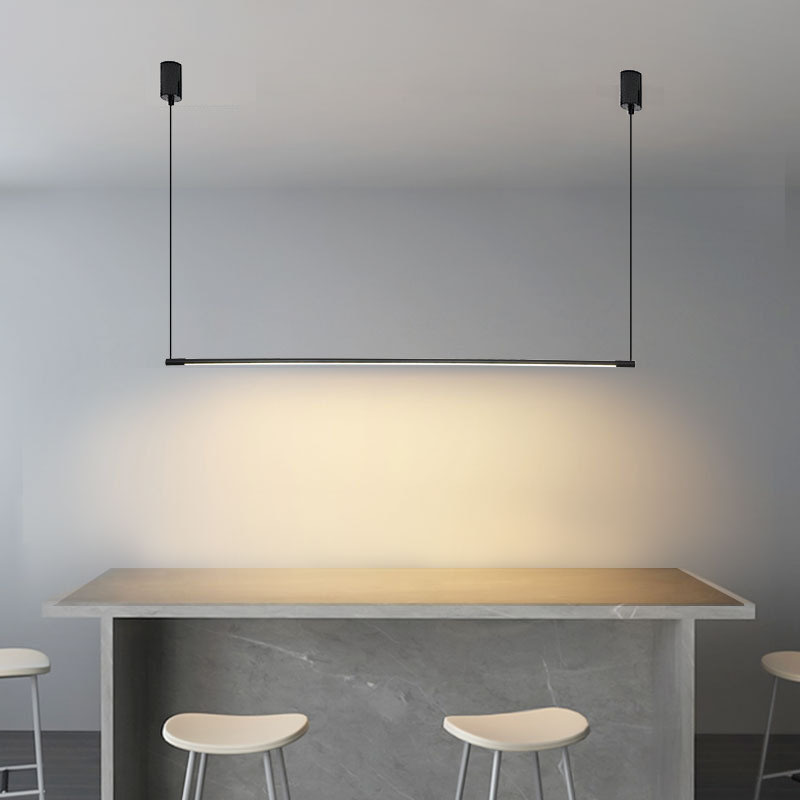 Interior Design Years Of Study - Modern Nordic Simple โคมไฟระย้า LED สําหรับร้านอาหารบาร์สํานักงาน