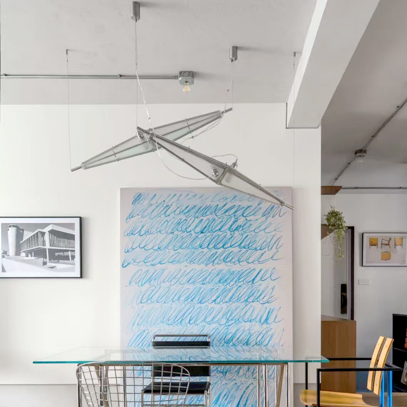 โคมไฟระย้าแก้ว LED ดีไซน์เรียบ - Interior Design Years Of Study บทวิจารณ์และราคา