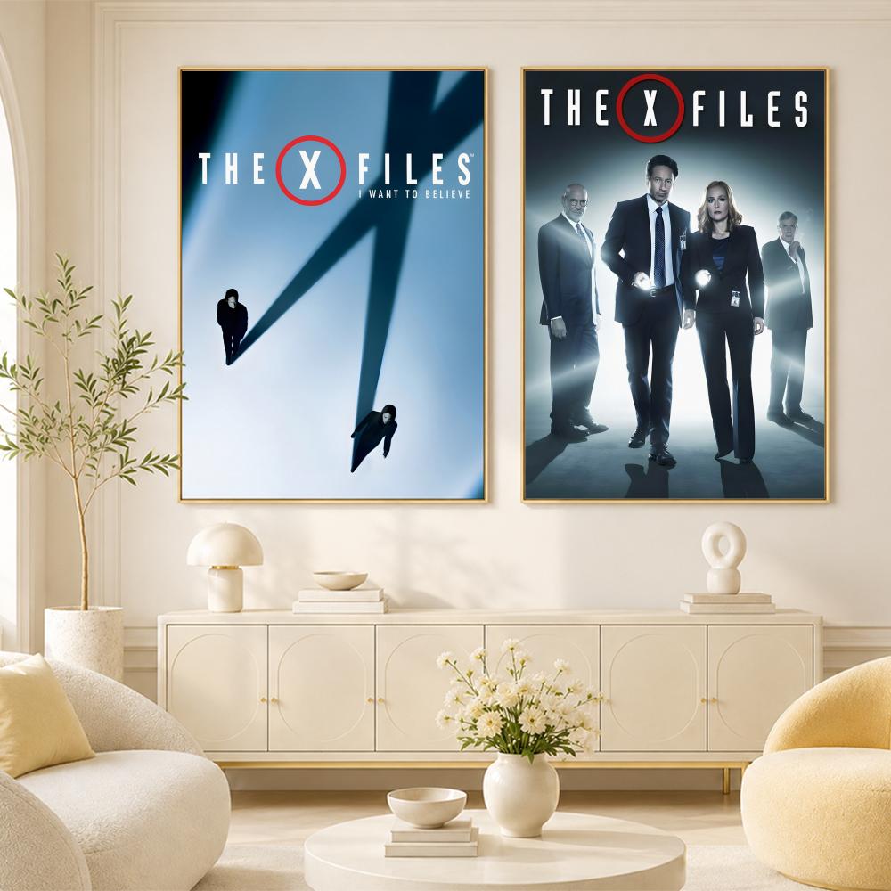 ฉันอยากจะเชื่อว่า X Files คือโ - Interior Design Poster บทวิจารณ์และราคา