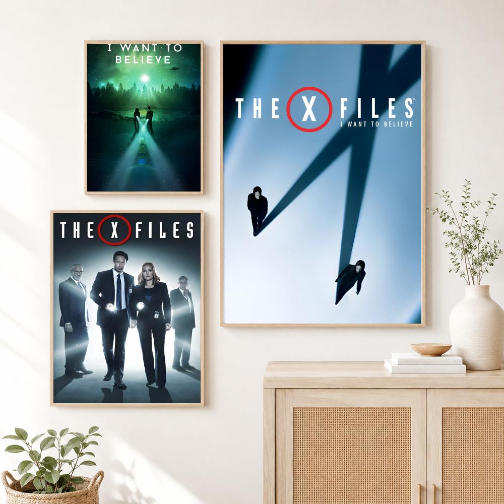 ฉันอยากจะเชื่อว่า X Files คือโ - Interior Design Poster บทวิจารณ์และราคา