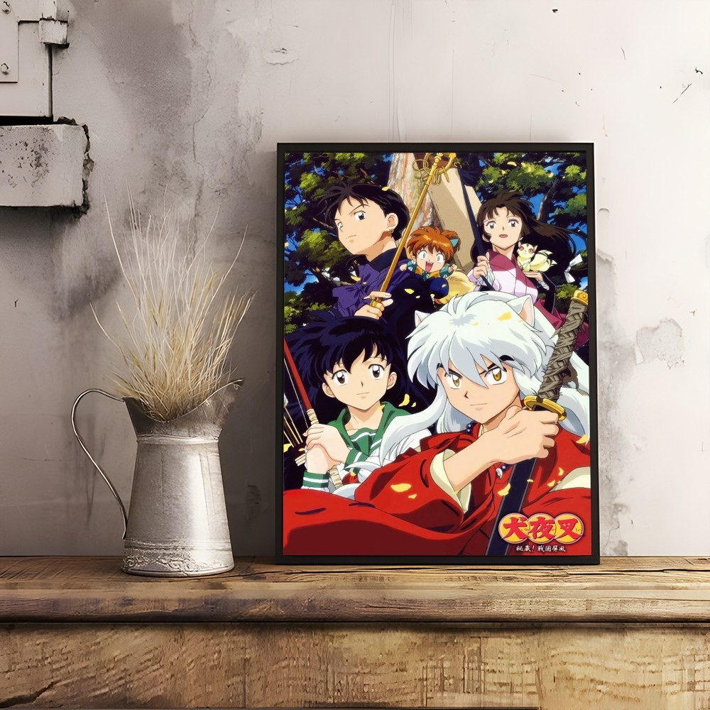 อะนิเมะI-Inuyashaโปสเตอร์ตกแต่ - Interior Design Poster บทวิจารณ์และราคา