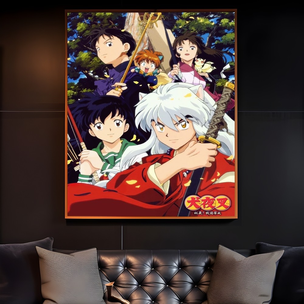 อะนิเมะI-Inuyashaโปสเตอร์ตกแต่ - Interior Design Poster บทวิจารณ์และราคา