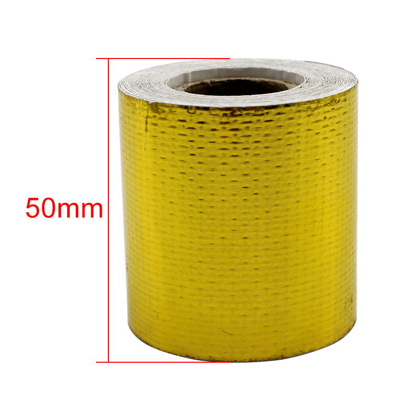 เทปพันท่อไอเสียรถยนต์สีทอง1ม.  - Interior Design Gold บทวิจารณ์และราคา