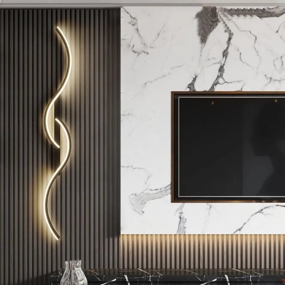 โคมไฟติดผนัง LED ทันสมัยสำหรับ - Interior Design Gold บทวิจารณ์และราคา