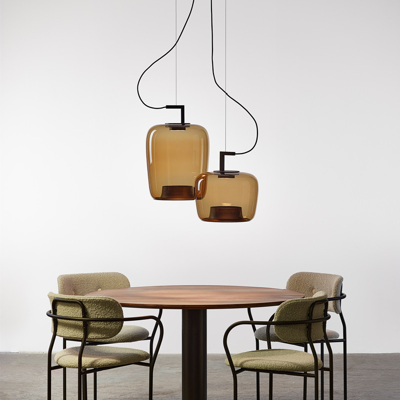 โคมไฟเพดานแก้วแบบแขวนทันสมัยสำ - Interior Design Elements บทวิจารณ์และราคา