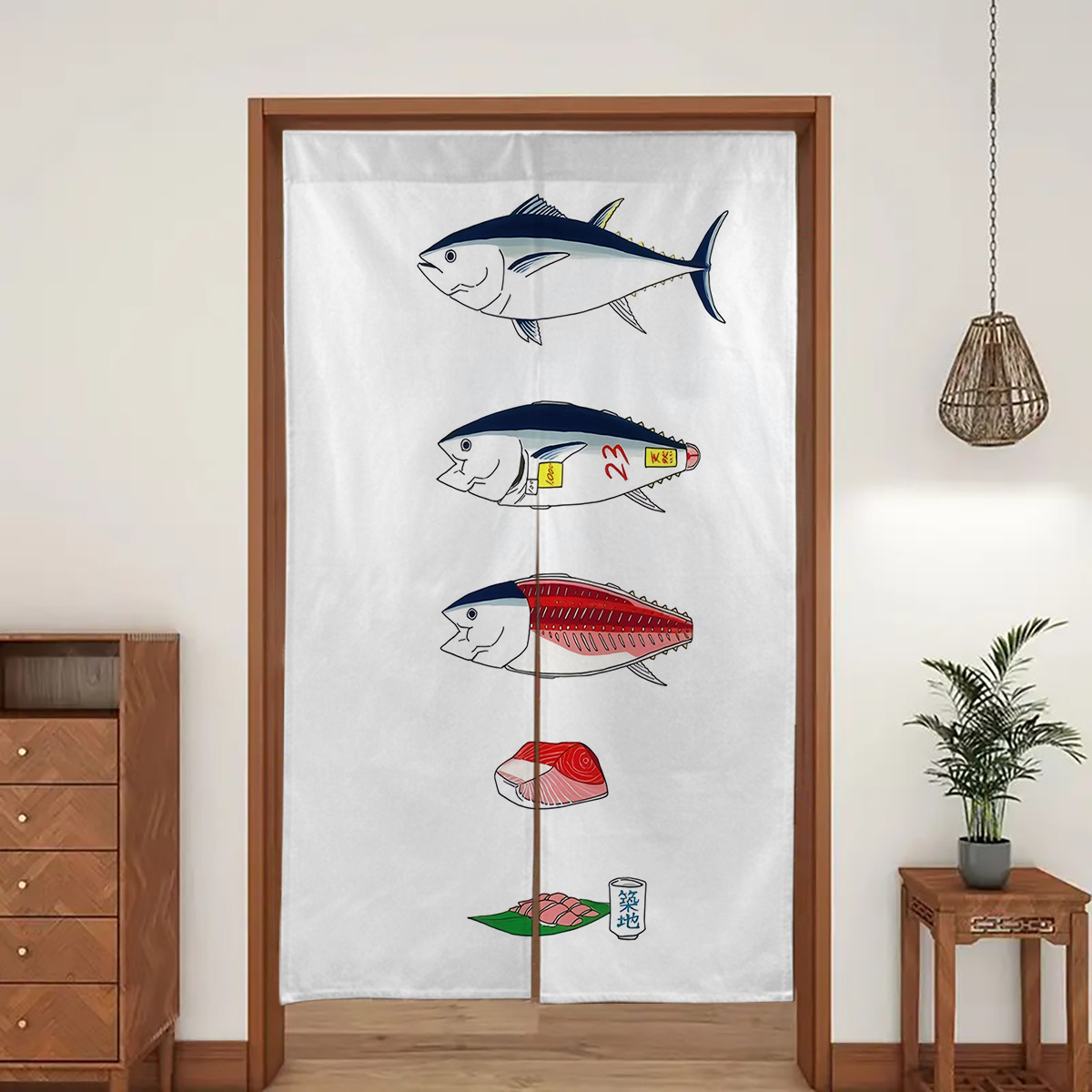 1 ชิ้นม่านประตูญี่ปุ่น,องค์ประ - Interior Design Elements บทวิจารณ์และราคา