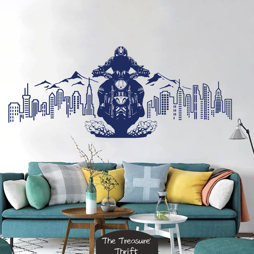 City Skyline รถจักรยานยนต์ผจญภ - Interior Design Magazine บทวิจารณ์และราคา