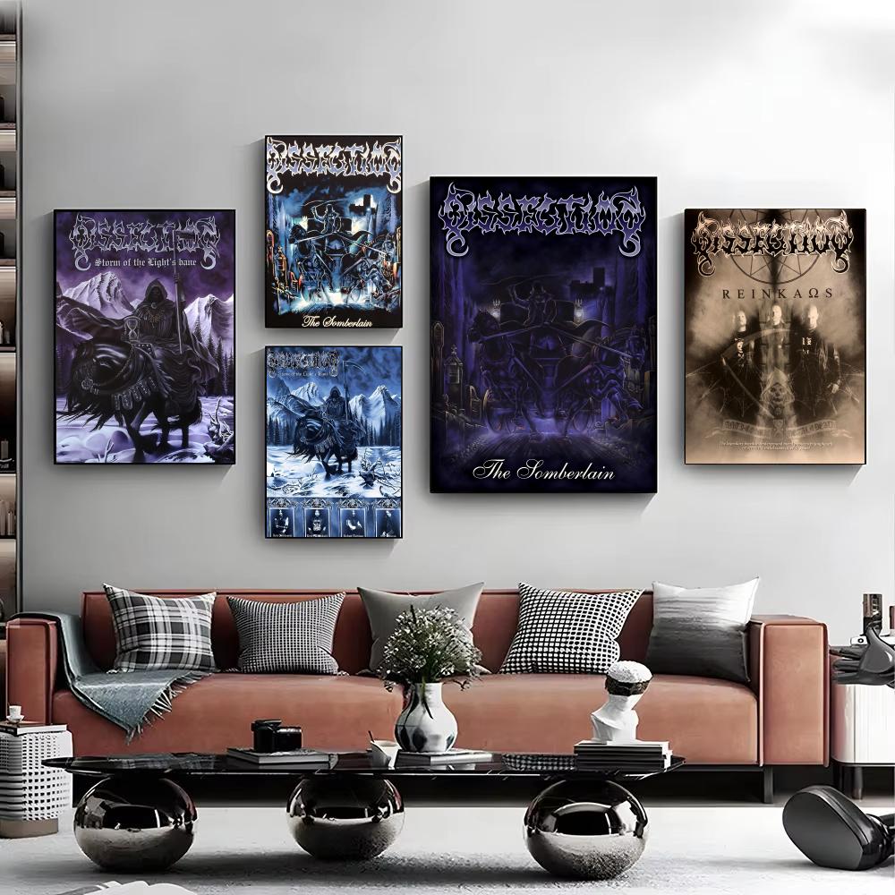 เดธเมทัล ดี-ดิสเซคชั่นโปสเตอร์ - Interior Design Poster บทวิจารณ์และราคา