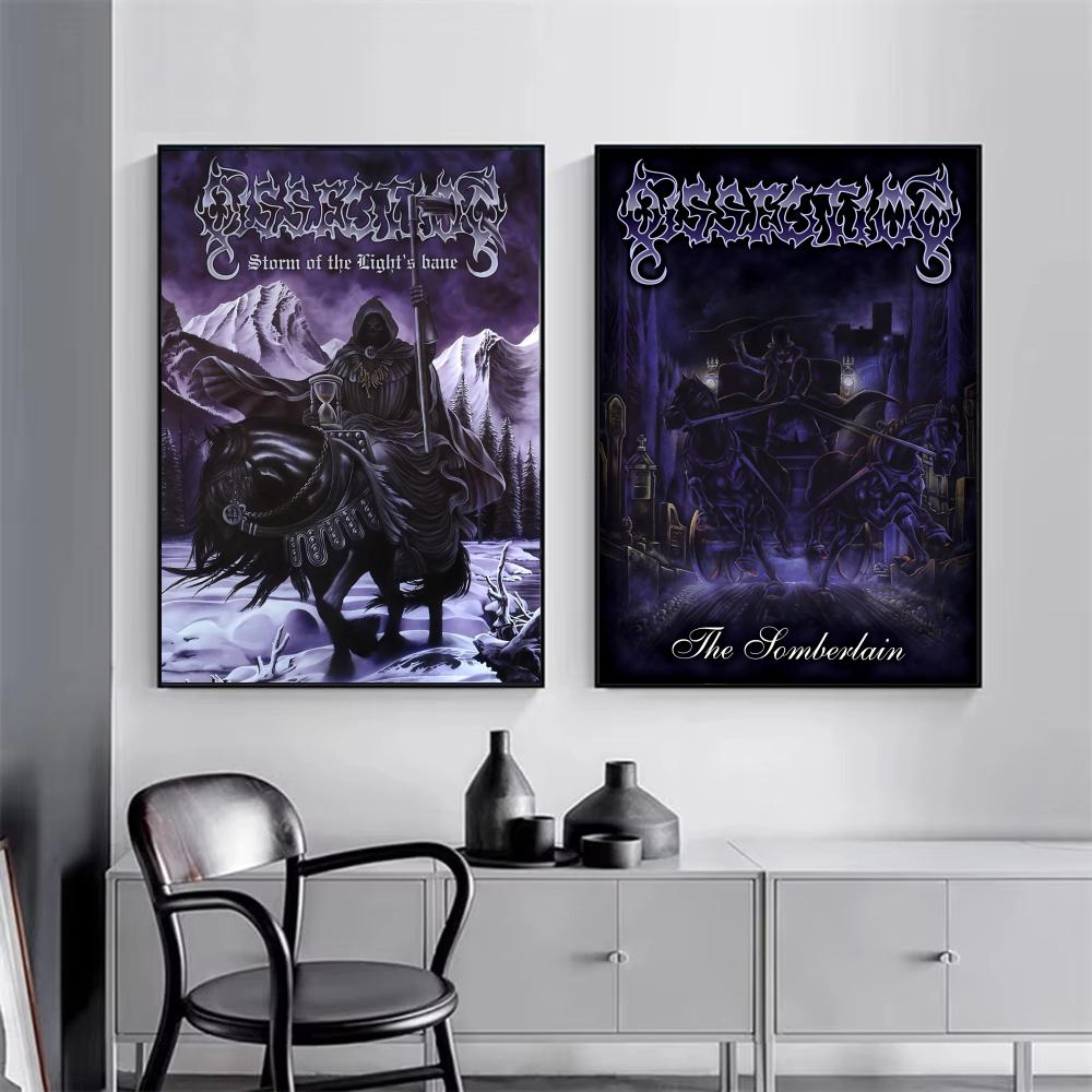 เดธเมทัล ดี-ดิสเซคชั่นโปสเตอร์ - Interior Design Poster บทวิจารณ์และราคา