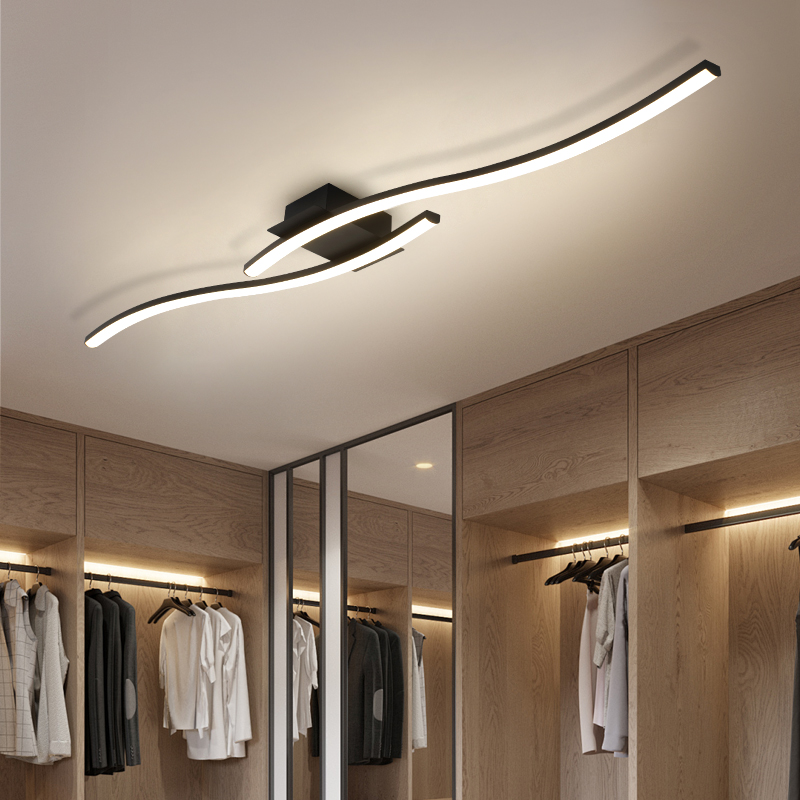 โมเดิร์น Minimalist สีดําโคมไฟ - Interior Design Years Of Study บทวิจารณ์และราคา