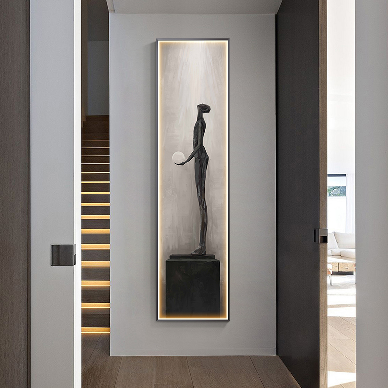โคมไฟติดผนัง LED แบบนามธรรม รู - Interior Design Years Of Study บทวิจารณ์และราคา