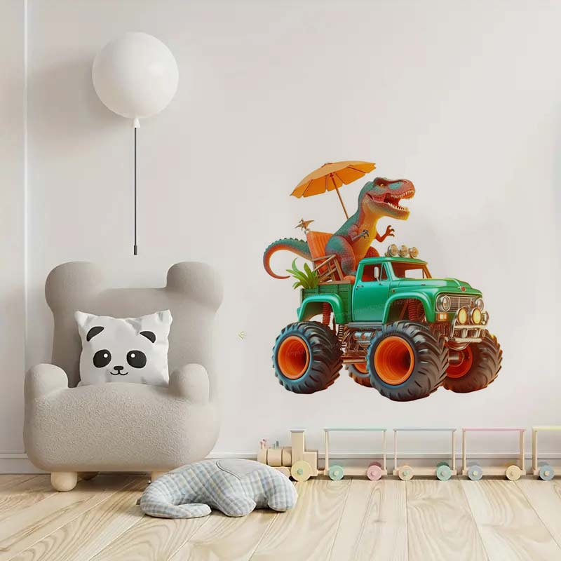 สติกเกอร์ไดโนเสาร์ไทรันโนซอรัส - Interior Design Magazine บทวิจารณ์และราคา