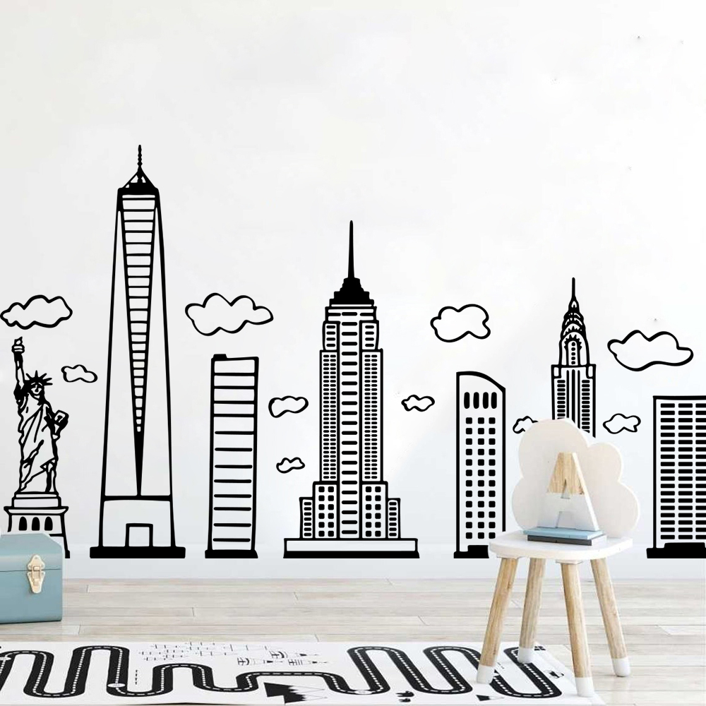 ขนาดใหญ่ Doodled New York City - Interior Design Magazine บทวิจารณ์และราคา