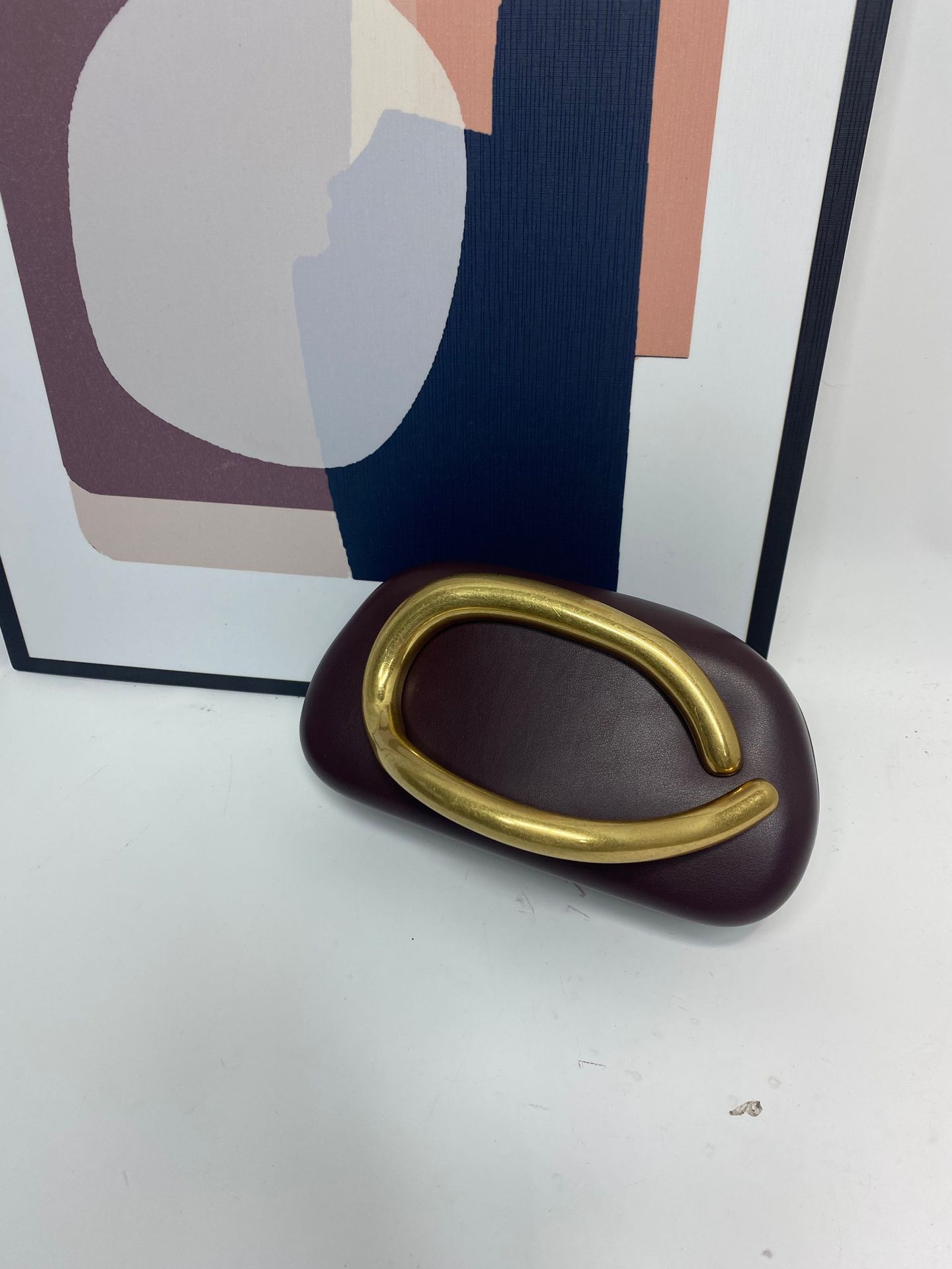 Big Gold โลหะปิดคลัทช์กระเป๋าผ - Interior Design Gold บทวิจารณ์และราคา