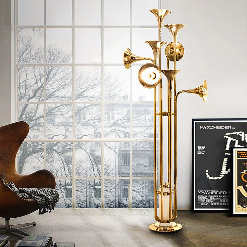 Nordic ทรัมเป็ตจี้โคมไฟสําหรับ - Interior Design Years Of Study บทวิจารณ์และราคา
