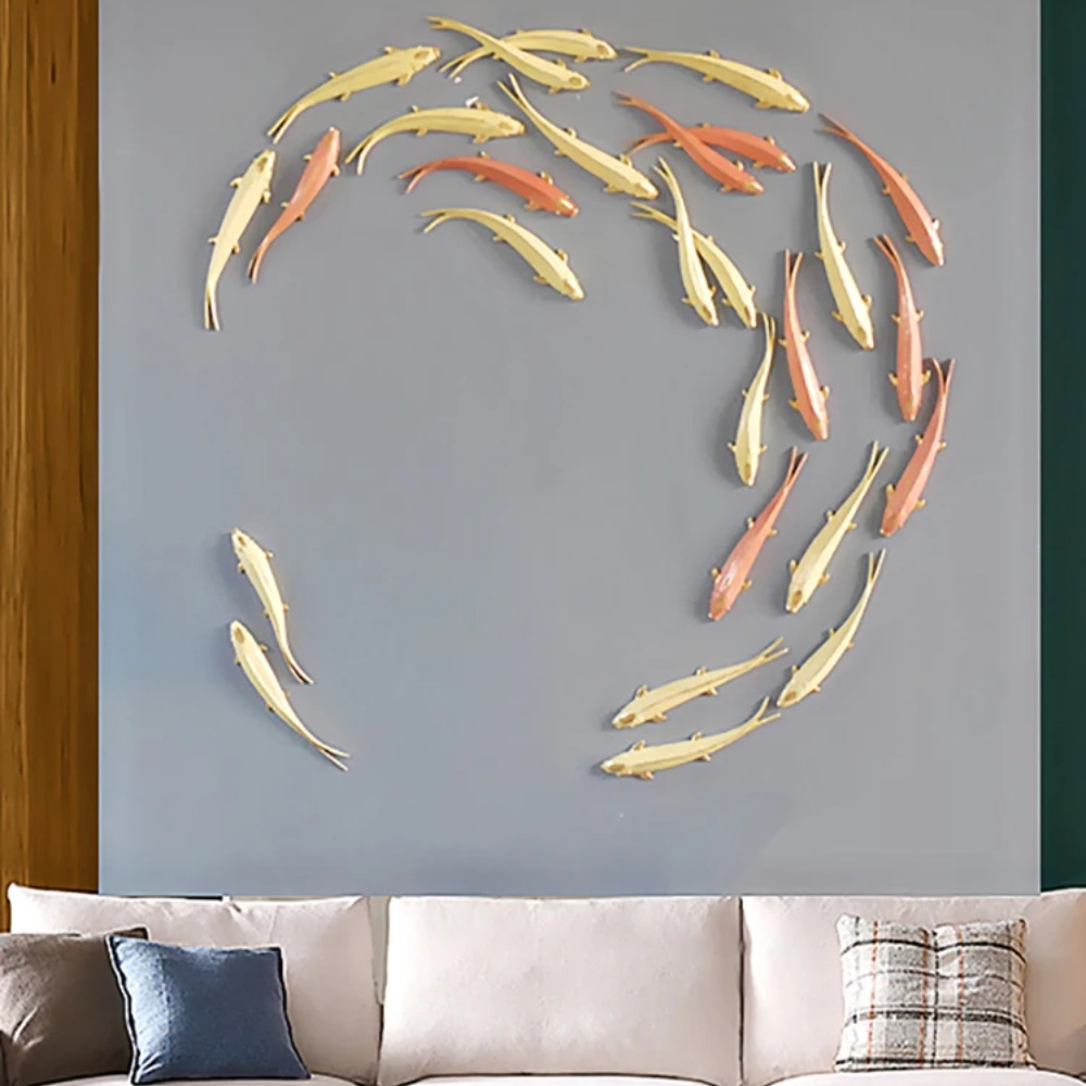 ของตกแต่งผนังสไตล์ยุโรป ปลาทอง - Interior Design Gold บทวิจารณ์และราคา